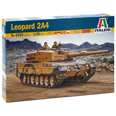 Immagine di Italeri 6559 Leopard 2A4 Model kit carri armati Scala 1:35