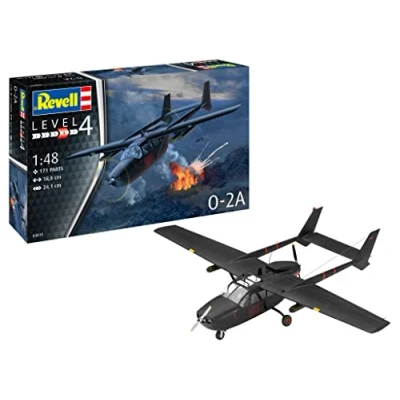 Immagine di Aeromodello in kit da costruire Revell 03819 O 2A Skymaster 1:48