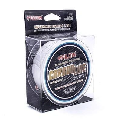 Immagine di Falcon Carbonline, Nylon Persicus Carboline, 50 mt, 0.80 100Lb Filo da Pesca, Trasparente, 0,80 mm X