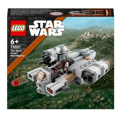 Immagine di LEGO 75321 Star Wars Microfighter Razor Crest, Playset con Cannoniera Mandalorian e Minifigure per Bambini dai 6 Anni in su