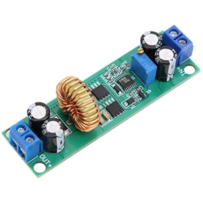 Immagine di Telituny Convertitore step down regolabile, Modulo Buck Regolatore tensione regolabile DC 60V/48V/36V/24V a 19V/12V/9V/5V/3V per ricarica della batteria, regolazione dell&#039;alimentazione