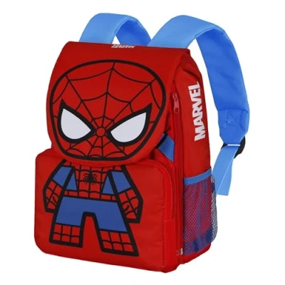 Immagine di Marvel Spiderman Glide Zaino Piccolo Espandibile EXP, Rosso, 18 x 28 cm, Capacità 15 L