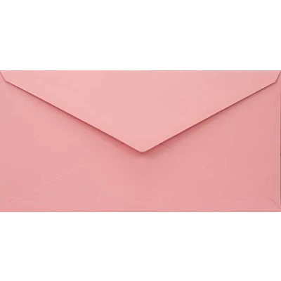 Immagine di Netuno 100 buste per lettere lunghe Rosa DL 110x 220 mm 110g Woodstock carta riciclata lettera americane blu partecipazioni matrimonio inviti battesimo compleanno