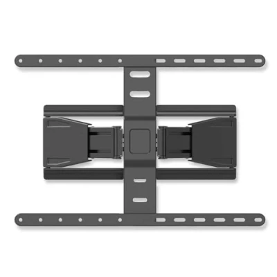 Immagine di Supporto da parete per TV Full Motion 43 90&quot; Peso massimo supportato dello schermo: 50 kg inclinabile Ruotabile Distanza minima dal muro: 19.6 mm 2 Punt(i) Pivot ABS/Metallo Nero
