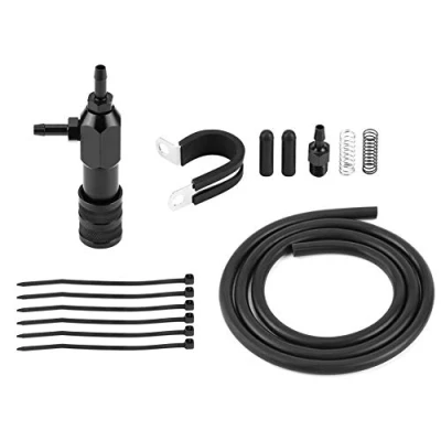 Immagine di Controller motore turbo, Akozon 1 30 PSI Caricatore turbo universale regolabile Regolatore boost manuale ad anello chiuso
