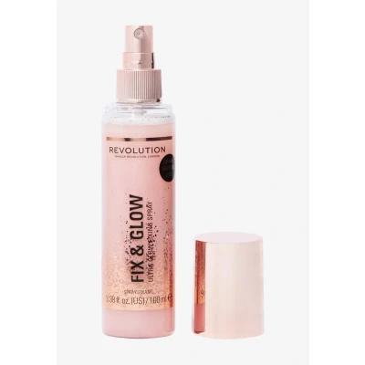 Immagine di Makeup Revolution FIX &amp; GLOW Fixing Spray e polveri fissanti, Donna, Taglia: 100 ml,