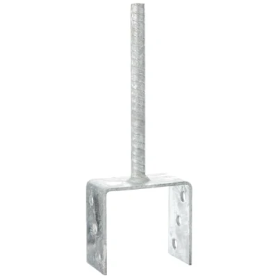 Immagine di Connex palo 101 x 60 100 200 4 mm/durchmesser16 mm, forma a U, materiale: zincato caldo, 1 pezzi, hv4220