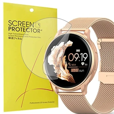 Immagine di pellicola protettiva compatibile con Nemheng 1.32&#039;&#039; smartwatch N33, HD, trasparente, flessibile, in TPU, senza bolle, custodia, di alta qualità,