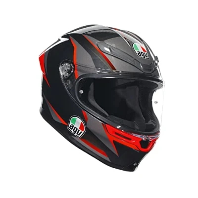 Immagine di AGV K6 S E2206 MPLK SLASHCUT BLACK/GREY/RED L