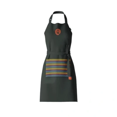 Immagine di MasterChef Grembiule Cucina Uomo &amp; Donna e Chef, Multicolor, Perfetto fur Cucinare, Barbecue, Cinturino Regolabile, Tasche Grande, 100% Cotone, Lavabile in Lavatrice