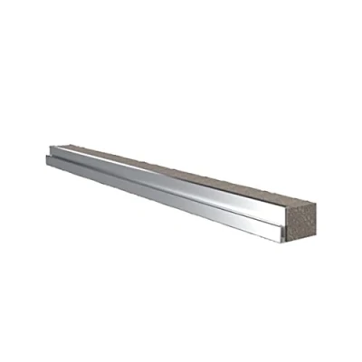 Immagine di Rittal VX 8618.800 Profilo per introduzione cavi Alluminio 2 pz.