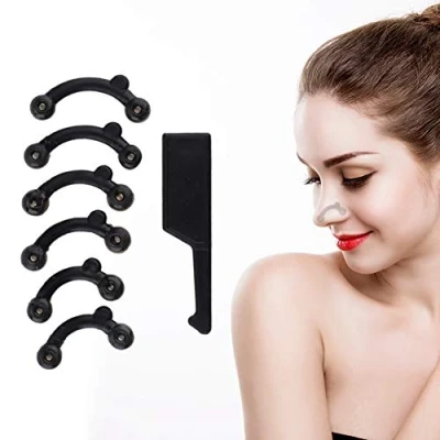 Immagine di Ponte invisibile con clip per naso, 3 coppie Nose up Sollevamento raddrizzatore Shaper strumento ausiliario Indolore del naso Correzione modellatore