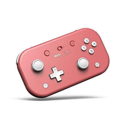 Immagine di 8Bitdo GAMEPAD LITE 2 PINK, RET00299 COMPATIBLE CON Nintendo Switch, multicolore