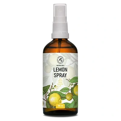 Immagine di Spray Profumato 100ml per Ambiente con Olio Essenziale Fragranza Limone Tessuti e Casa Nebbia Ambienti Deodorante Vaporizzatore