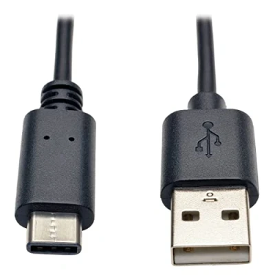 Immagine di Eaton Cavo da USB C a A, velocità dati 3.2 Gen 2 fino 10 Gbps, maschio maschio, 3 piedi / 0,9 metri (U428 003 G2)