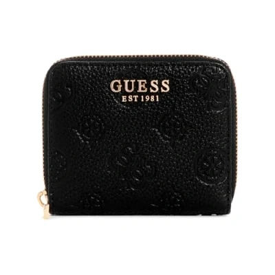 Immagine di Guess Cresidia Small ZIP Around Portafoglio, Donna, Taglia: One Size, Black