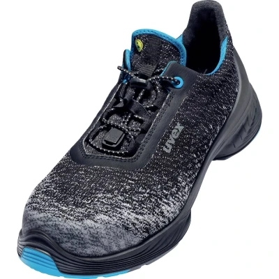 Immagine di uvex 6834 PU/TPU 6834245 scarpe di sicurezza S1P Taglia delle (EU): 45 Nero, Blu 1 Paio/a