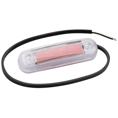 Immagine di Fristom Transpa Lampada di marcatura con estremità del cavo aperta, 12 V, 24 colore: Rosso