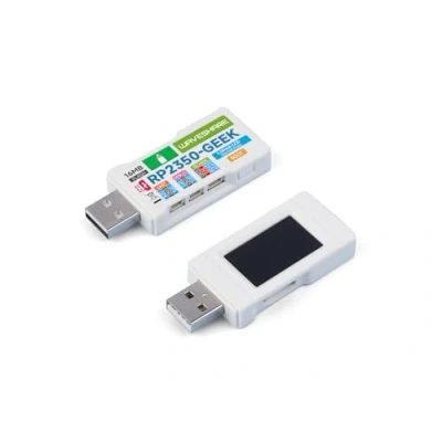 Immagine di RP2350 Geeks Scheda di Sviluppo Basata sul Raspberry Pi Chip, USB Debug Scaricatore con 1.14 pollici LCD 65K Colori Display, A/SWD/UART / I2C Porta, TF Card Slot ecc.
