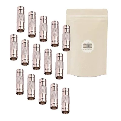 Immagine di 15x Accoppiatore Connettore I BNC femmina/femmina presa spina video s SDI coassiale per cavo prolunga estensione camera CCTV Adaptout marca francese