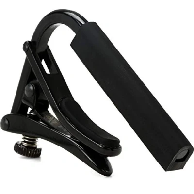 Immagine di SHUBB C2K Capo Noir, Capotasto corde in nylon per chitarra, nero
