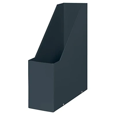 Immagine di Leitz Click &amp; Store Portariviste da Scrivania in Cartone Resistente, Adatto a Casa/Ufficio, Organizer per Fogli, Riviste e Cartelle Formato A4, Gamma Cosy Grigio Velluto