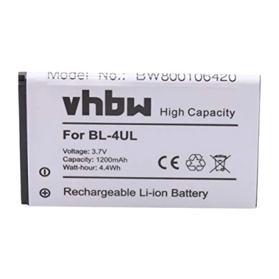 Immagine di vhbw batteria compatibile con Nokia 3310 2017, New 3310, TA 1008, 1030 smartphone cellulare (1200mAh, 3,7V, Li Ion)