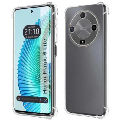 Immagine di Custodia in silicone antiurto trasparente per Huawei Honor Magic 6 Lite 5G