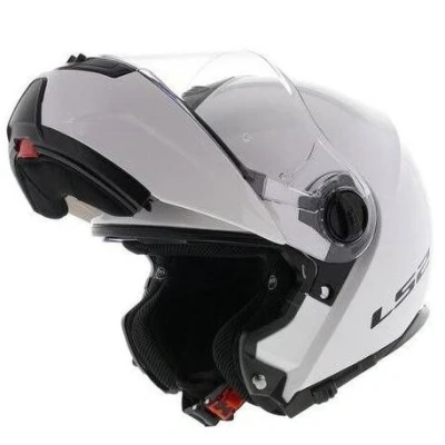 Immagine di LS2, Casco Moto Modulare STROBE II Gloss White, L