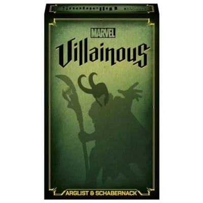 Immagine di Ravensburger 27296 Marvel Villainous: Arglist &amp; Schabernack edizione tedesca della 1a espansione gioco di strategia con etica del contorta a partire dai 12 anni in su, Tedesco