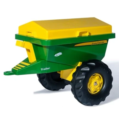 Immagine di Rolly Toys 125111 Veicolo a Pedali Streumax Spargisale John Deere, Sabbia