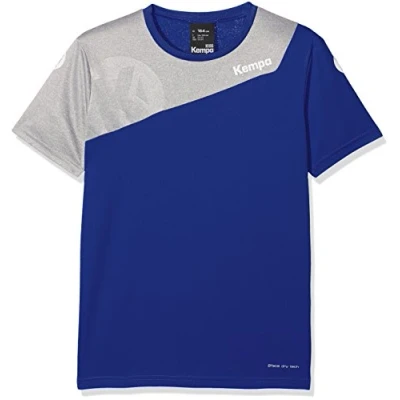 Immagine di Kempa Core 2.0, Maglia per Bambini, Royal/Dark Grau Melange, 116