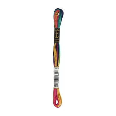 Immagine di Anchor Sticktwist Multicolor, Lauflänge: 8m, 1375
