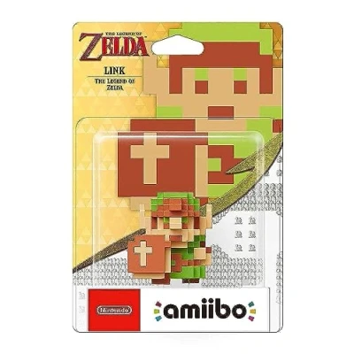 Immagine di Nintendo Wii U: Amiibo Link 8 Bit The Legend of Zelda Figurina