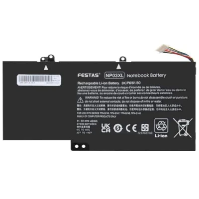 Immagine di FESTAS® 11,4 V 43 Wh NP03XL TPN Q147 Batteria Compatibile con HP Envy x360 15 U U001NG U200NG U100NG Pavilion 13 A A000NG 761230 0094 4 421 760944 241 HSTNN LB6L UB6L