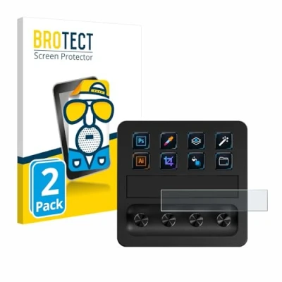 Immagine di brotect Pellicola Protettiva Opaca per Elgato Stream Deck + Anti Riflesso (2 Pezzi)