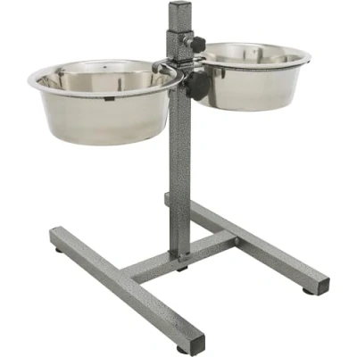 Immagine di Trixie Canna per cani, 2 x 1,8 l (diametro 20 cm), Argento