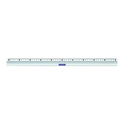 Immagine di Staedtler Riga in Alluminio Mars, Lunghezza 50 Cm, 563 50, Bianco