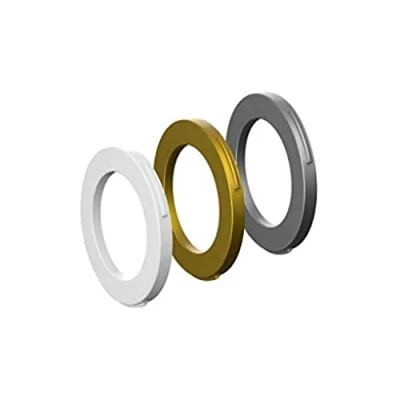 Immagine di Magura, Kit Di Coperture Per Pinza Freno, A 4 Pistoncini, Dal Ma2015 (Bianco, Oro, Argento) (Conf. = 12 Pezzi), Copertura Pinze Multicolore, U, Unisex Adult.