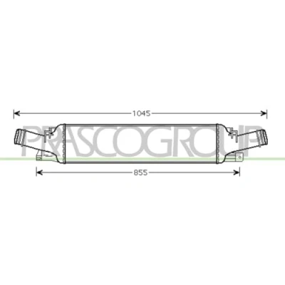 Immagine di PRASCO AD024N002 Intercooler AUDI: A4 B8 Avant, A5 Coupe, A6 C7 Sedan