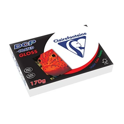 Immagine di Clairalfa 6851C Carta lucida per stampante laser DCP, formato A4, 170 g/mq