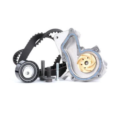 Immagine di metelligroup 30 0990 1 Kit distribuzione con pompa acqua, composto da galoppino, Cinghia di e tenditore, Pezzo Ricambio per Auto, automobile