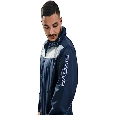 Immagine di GIVOVA RAIN SCUDO CON MESH BLU/BIANCO
