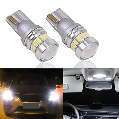 Immagine di Eseastar T10 W5W 501 194 168 161 12961 LED Lampadine 6000K Bianco 12V 24V con Proiettore per Luci Laterali Auto di Sostegno Interno Cupola Targa Luce e Altro Ancora