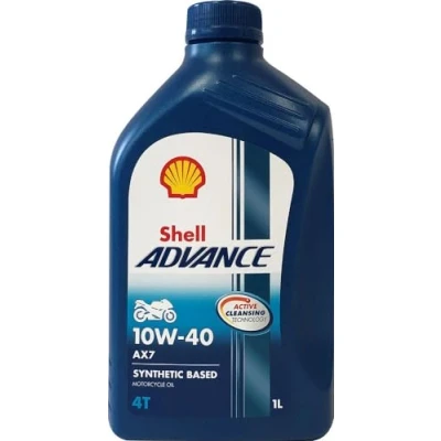 Immagine di Shell Advance 4T AX7 10W 40 1l Olio motore 550044446