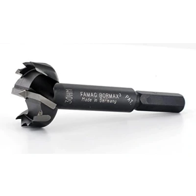 Immagine di Bormax Punta Forstner in metallo duro, 26 x 57 90 mm, S=10 Z=2