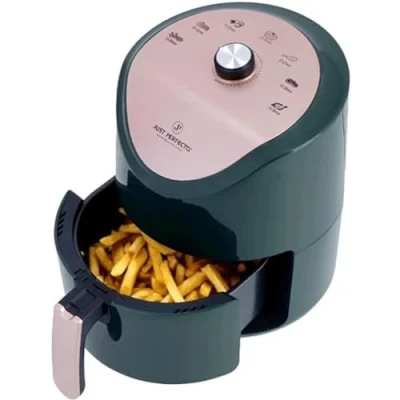 Immagine di Just Perfecto friggitrice ad aria con 7 programmi Air fryer 3.5L forno 1200W senza olio Arrostire grigliare, cuocere, tostatura e friggere