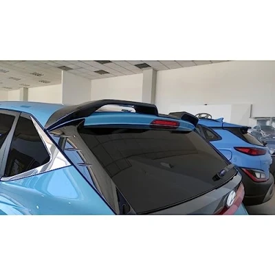 Immagine di AUTO STYLE Spoiler da tetto per Hyundai i20 III (BC3) 2020 , posteriore, non verniciato, autoadesivo, bordo in poliuretano ad alta qualità
