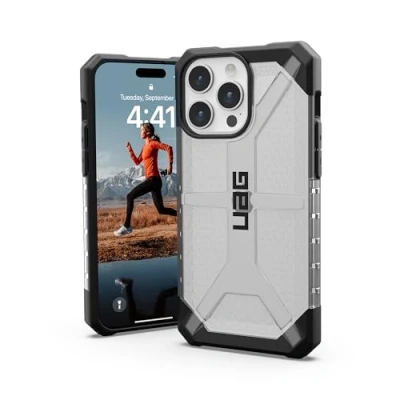 Immagine di Urban Armor Gear Plasma Backcover per cellulare Apple iPhone 15 Pro Max Ghiaccio, Trasparente