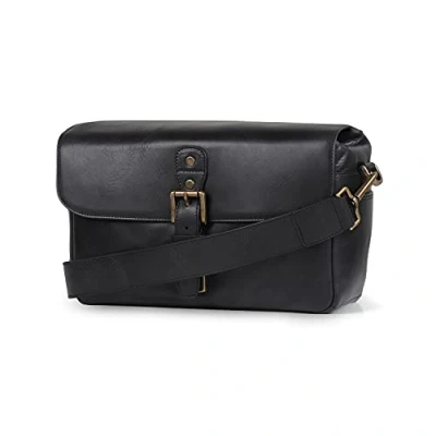 Immagine di Megagear Torres MG1331 Borsa Messenger in Vera Pelle per Fotocamere Mirrorless, Istantanee e Dslr, Nero